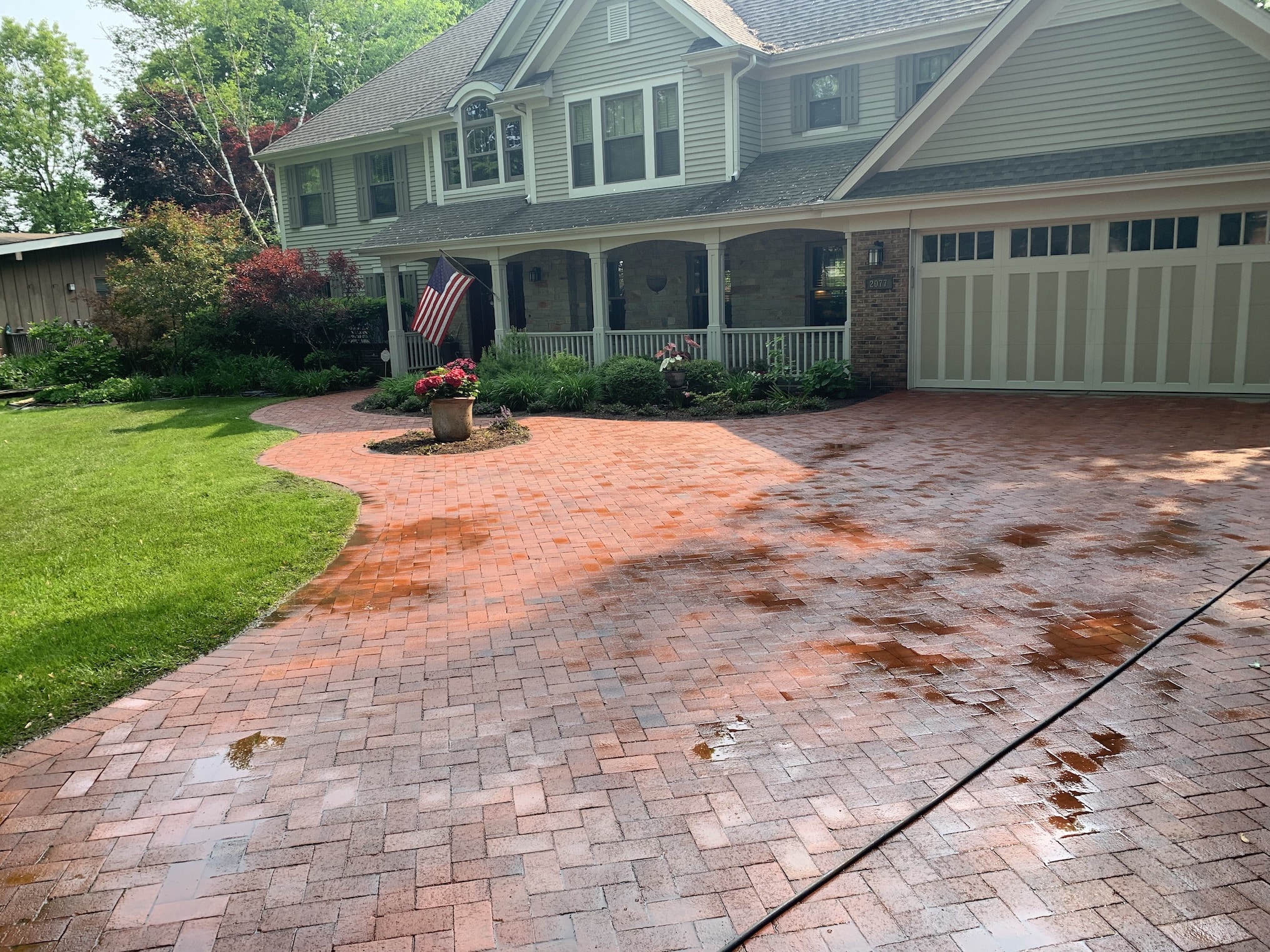 Paver Brick Cleaning Madison After