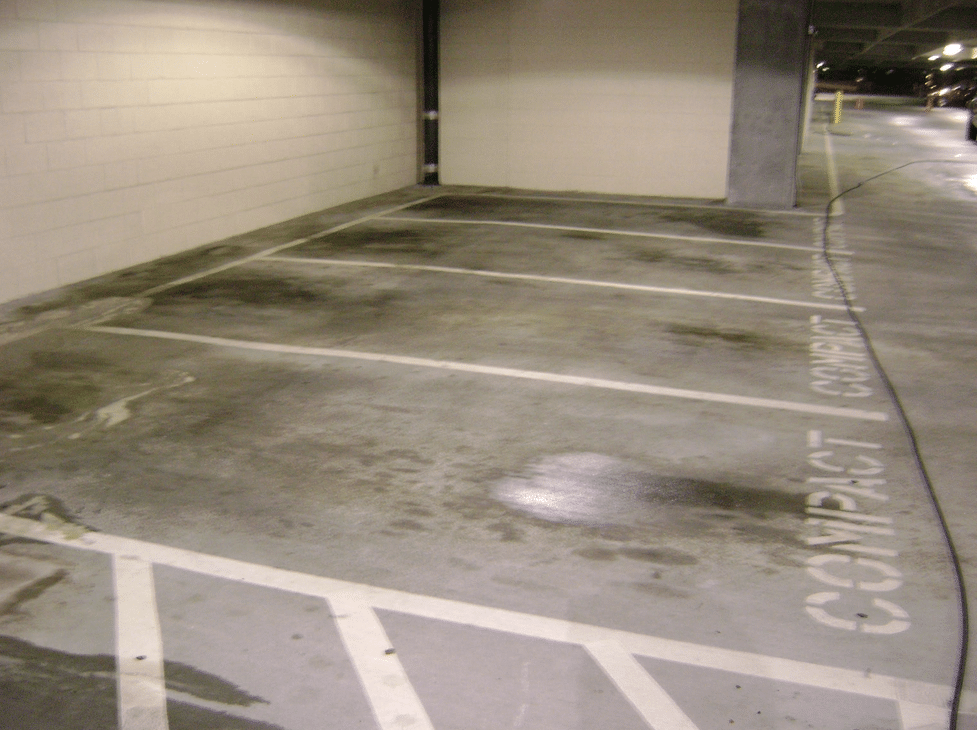 Parking Garage pressure Washing Madison